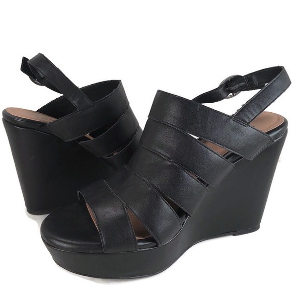 torrid Shoes - Torrid Black Wedge Sandals